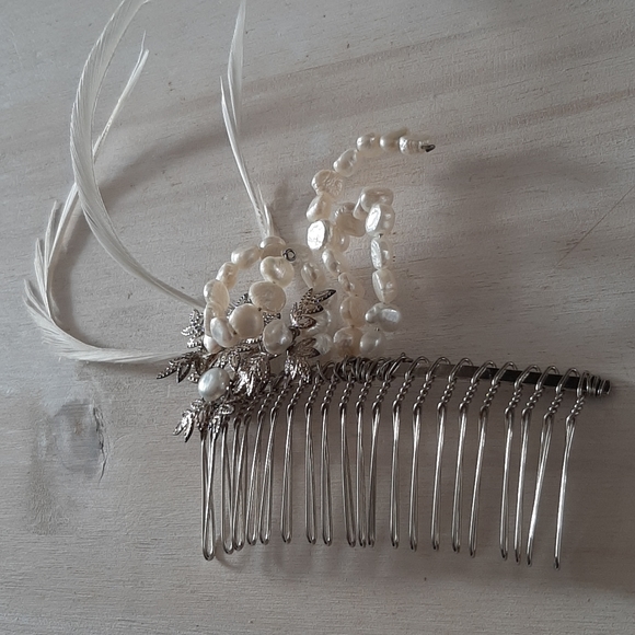 Fresh water pearl hairpin - Picture 3 of 3